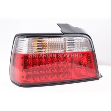 BMW E36 Red Clear LED Tail Lamp